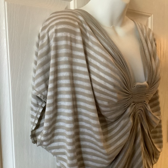 Striped Draped Top - Picture 5 of 9